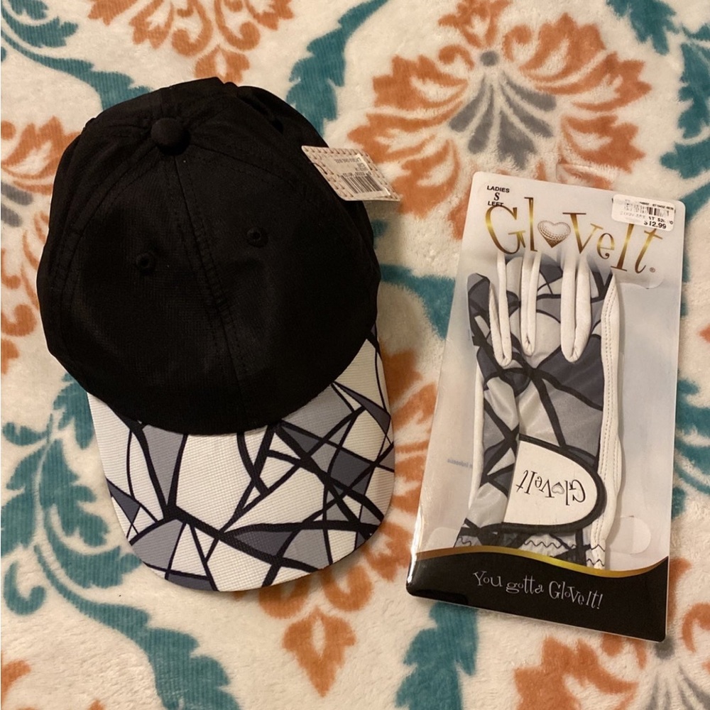 Glove it hat and golf glove set